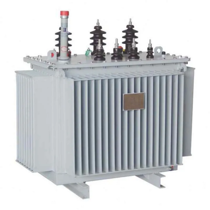 Transformador redutor de distribuição de energia imerso em óleo
